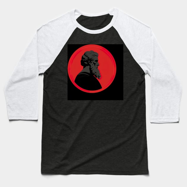 Epictetus Baseball T-Shirt by ComicsFactory